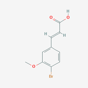 4-Bromo-3-methoxycinnamic acid