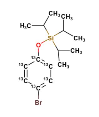 4-Bromophenoxytriisopropylsilane-13C6