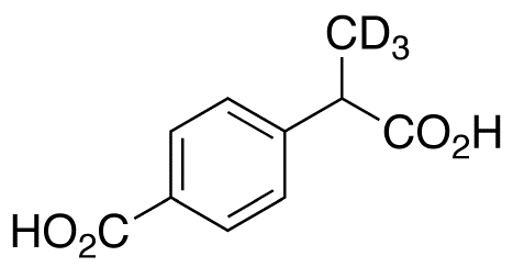 4-Carboxy-a-methylbenzeneacetic Acid-d3