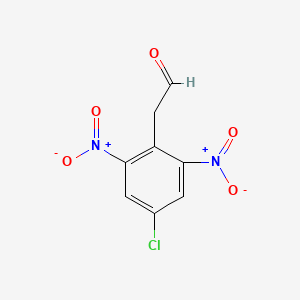 4-Chloro-2,6-dinitrophenyl acetaldehyde