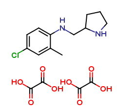 4-Chloro-2-methyl-n-(pyrrolidin-2-ylmethyl)aniline Dioxalate