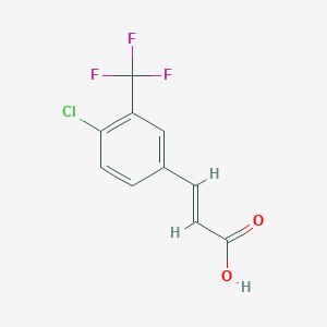 4-Chloro-3-(trifluoromethyl)cinnamic acid