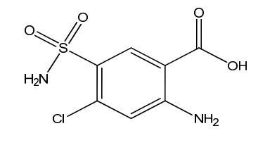 4-Chloro-5-sulfamoyl-anthranilic Acid