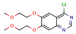 4-Chloro-6,7-Bis-(2-methoxyethoxy)-4(3H)-quinazoline