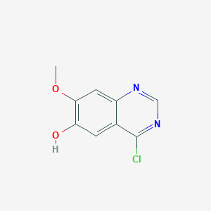 4-Chloro-6-hydroxy-7-methoxyquinazoline