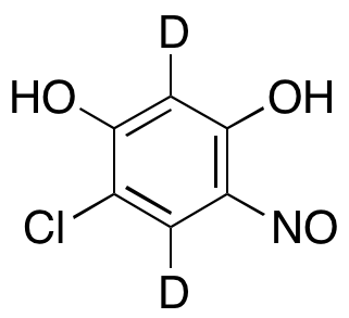 4-Chloro-6-nitrosoresorcinol-d2