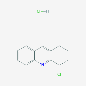 4-Chloro-9-methyl-1,2,3,4-tetrahydroacridine hydrochloride
