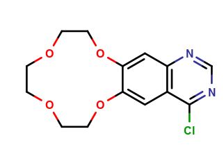 4-Chloroquinazolino [6,7-b] -12-crown-4