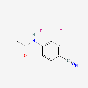 4-Cyano-2-(trifluoromethyl)acetanilide