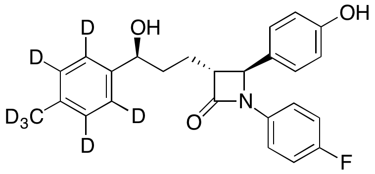 4”DeFluoro-4”methyl-ezetimibe-d7