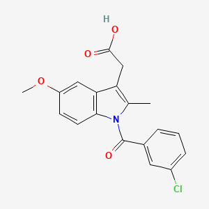 4-Dechloro-3-chloroindomethacin