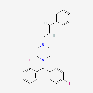 4-Defluoro 2-Fluoro Flunarizine Dihydrochloride