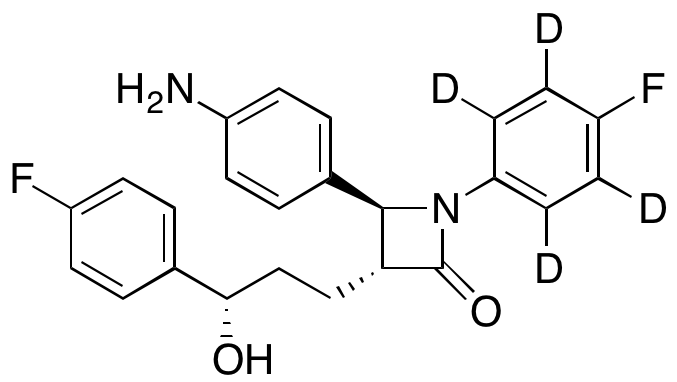 4-Dehydroxy-4-amino Ezetimibe-d4