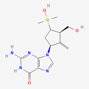 4-Dehydroxy-4-dimethylhydroxysilyl Entecavir