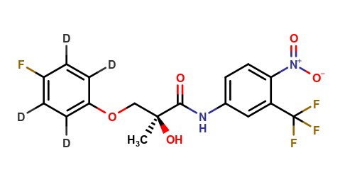 4-Desacetamido-4-fluoro Andarine-D4