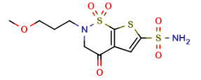 4-Desethylamino 4-oxobrinzolamide