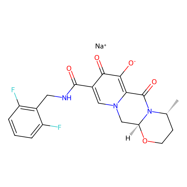 4-Desfluoro-6-Fluoro Dolutegravir (sodium salt)