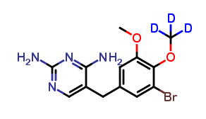 4-Desmethoxy-4-bromo Trimethoprim-d3