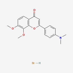 4-Dimethylamino 7,8-Dihydroxyflavone Dimethyl Ether