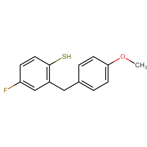 4-Fluoro-2-((4-methoxyphenyl)methyl)-thiophenol