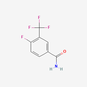 4-Fluoro-3-(trifluoromethyl)benzamide