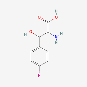 4-Fluoro-ß-hydroxy-phenylalanine