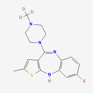 4-Fluoroolanzapine-d3