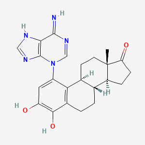 4-Hydroxy Estrone 1-N3-Adenine