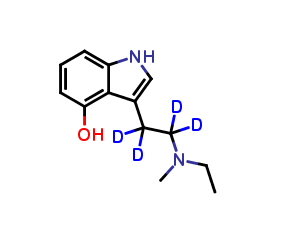 4-Hydroxy-N-methyl-N-ethyltryptamine-d4