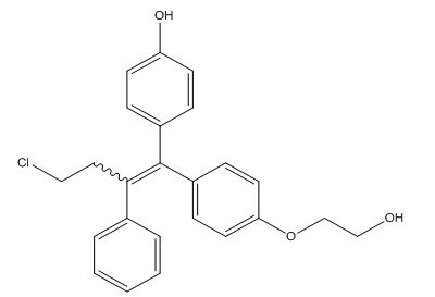 4-Hydroxy Ospemifene (M1) (Mixture of Isomers)