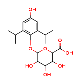 4-Hydroxy Propofol-β-O-β-D-Glucuronide
