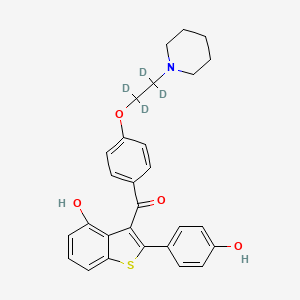 4-Hydroxy Raloxifene-d4
