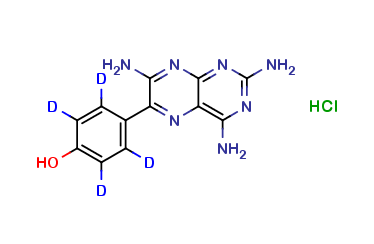 4-Hydroxy Triamterene D4 Hydrochloride