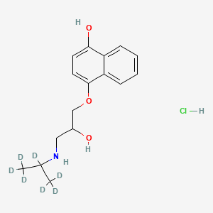 4-Hydroxy propranolol Hydrochloride D7