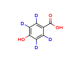 4-Hydroxybenzoic Acid-d4