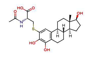 4-Hydroxyestradiol-2-N-acetylcysteine