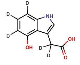 4-Hydroxyindole-3-acetic acid D5