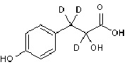 4-Hydroxyphenyllactic acid-d3