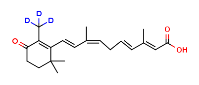 4-Keto-9-cis Retinoic acid-d3
