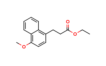 4-Methoxy-1-naphthalenepropanoic Acid Ethyl Ester