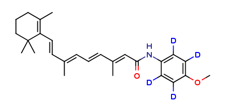 4-Methoxy Fenretinide-d4