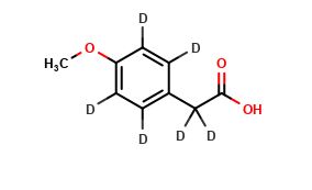 4-Methoxyphenylacetic acid-d6