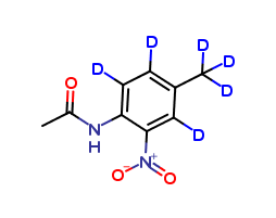 4-Methyl-2-nitro-N-acetylbenzeneamine-d6