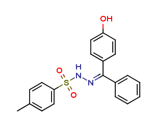 4-Methylbenzenesulfonic Acid 2-[(4-Hydroxyphenyl)phenylmethylene]hydrazide