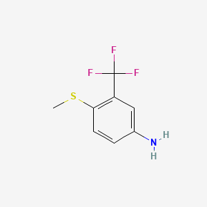 4-Methylthio-3-(trifluoromethyl)aniline
