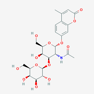 4-Methylumbelliferyl 2-Acetamido-2-deoxy-3-O-(-ß-D-galactopyranosyl)-a-D-galactopyranoside