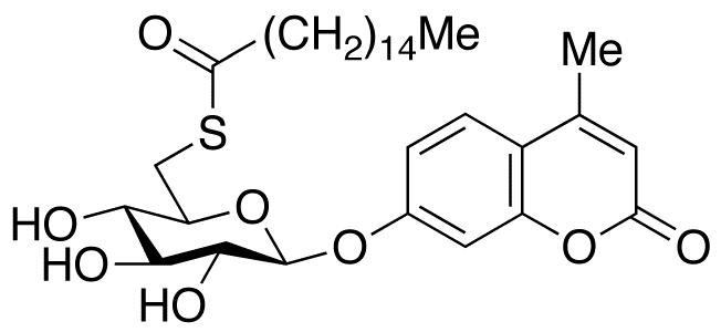 4-Methylumbelliferyl 6-Thio-palmitate-β-D-glucopyranoside