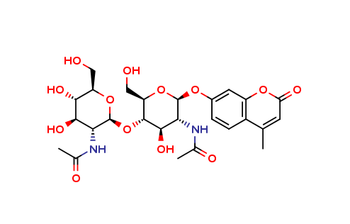 4-Methylumbelliferyl Di-N-Acetyl-ß-D-chitobiose