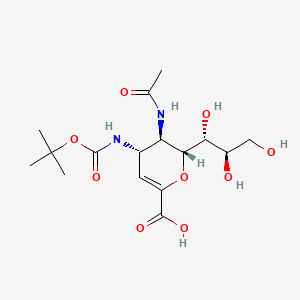4-N-tert-Butyloxycarbonyl Zanamivir Amine
