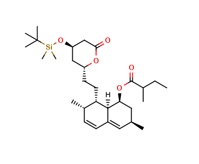 4-O-tert-Butyldimethylsilyl Epi Lovastatin